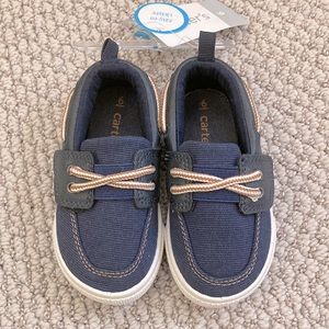 Carter’s Boat Shoes (Navy)(Toddler Size 6) NWT